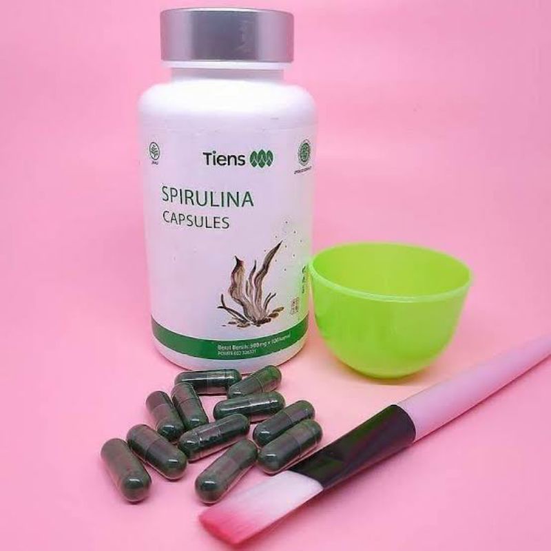 masker spirulina