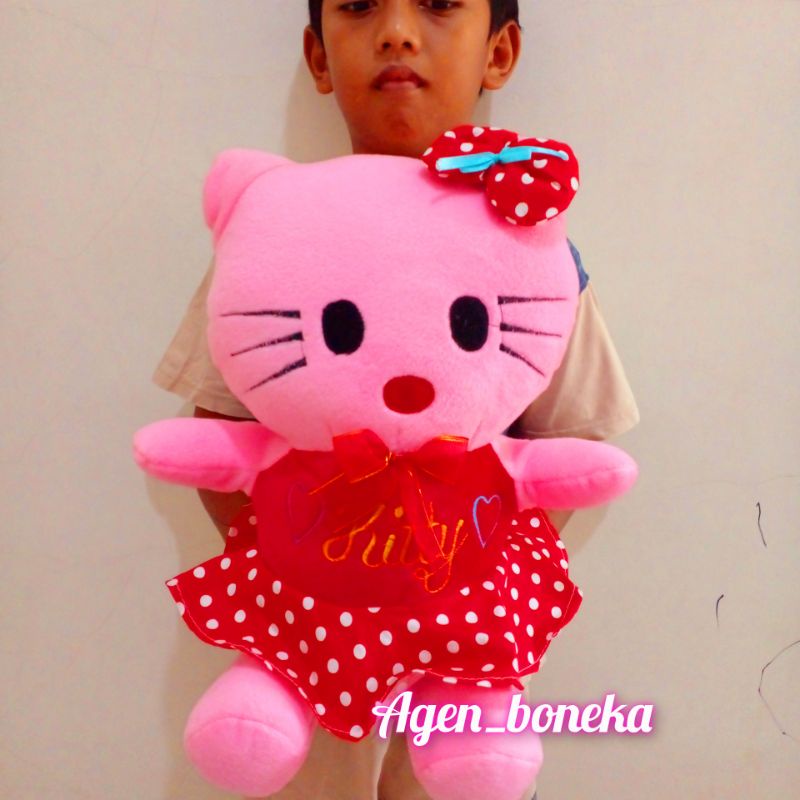 (COD) BONEKA HELLOKITTY SEDANG