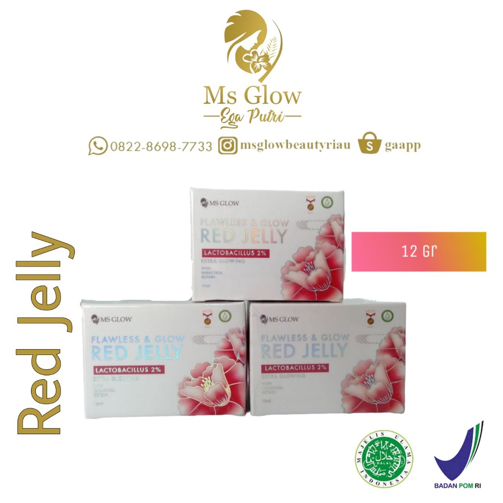 MS GLOW - RED JELLY