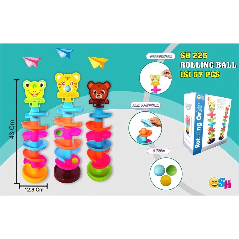 ROLLING BALL SH225 MAINAN ANAK