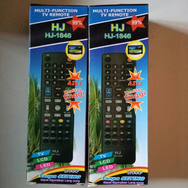 REMOTE / Remot TV Sharp LED / LCD
