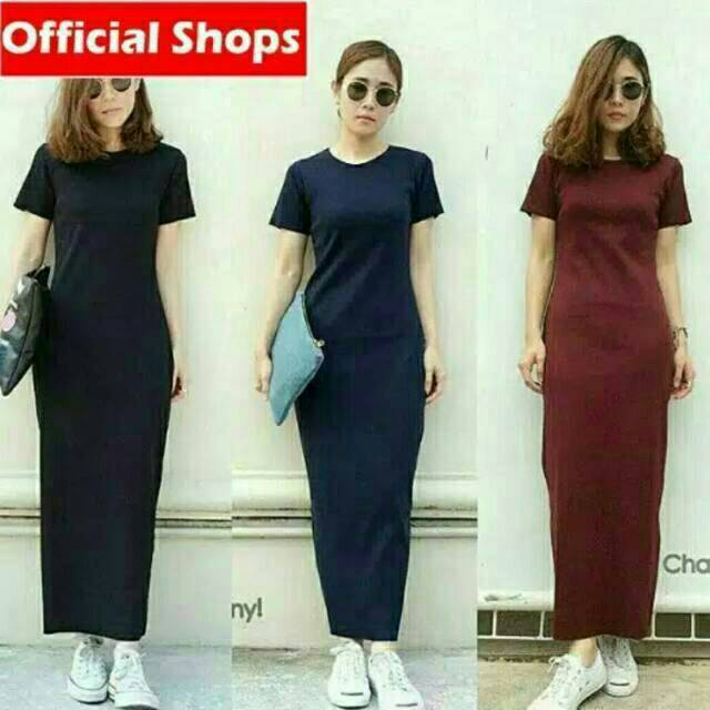 ELSA PLAIN MAXI