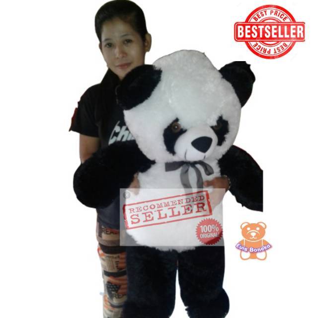 COD TERLARIS!!!BONEKA PANDA JUMBO 85cm