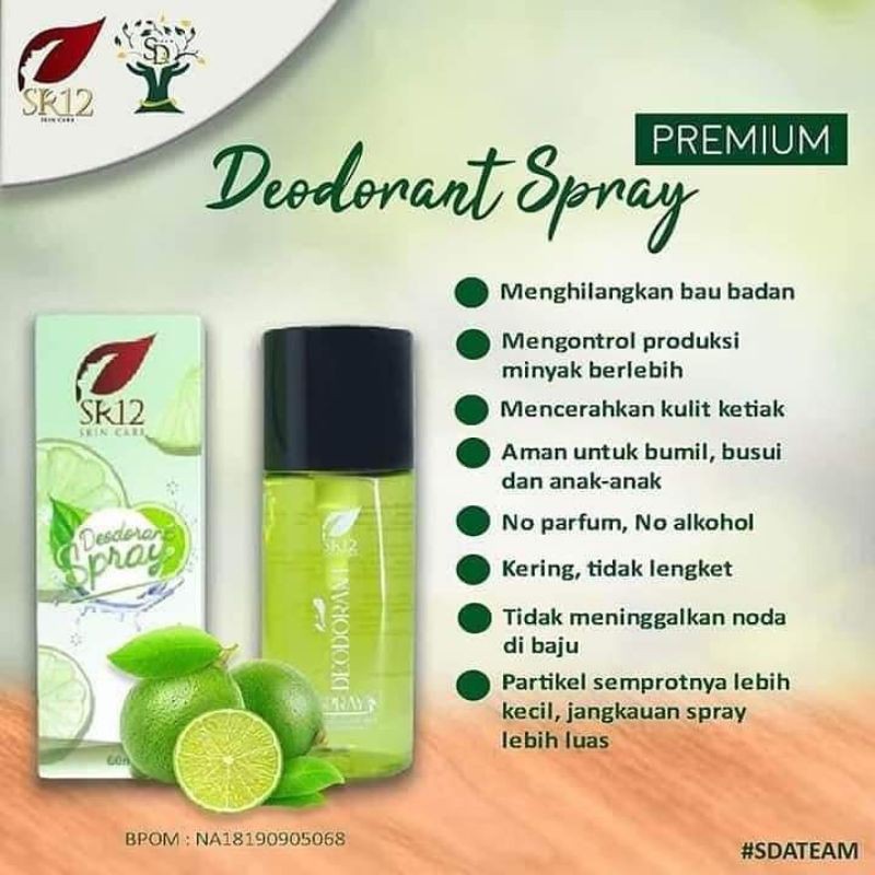 Deodorant Herbal SR12/Deodorant Spray SR12