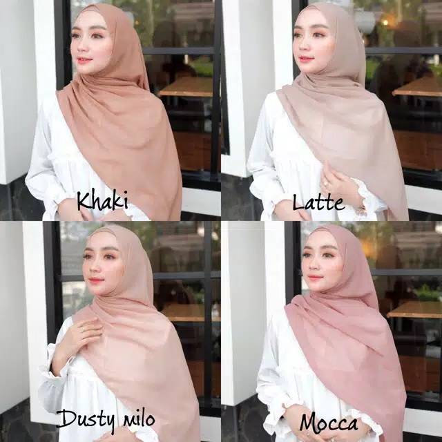 Bella square hijab segi empat
