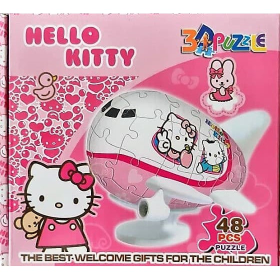 WV456 Hello Kitty 3D Puzzle