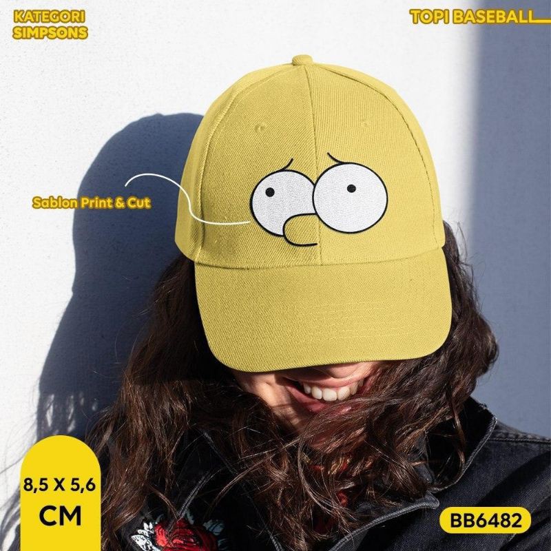 custom topi baseball simpons