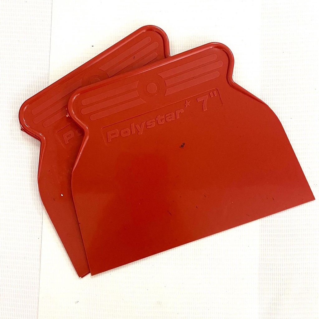 Kapi Dempul/Scrapper/Skrap/Kapi Cat Plat PVC Polystar 7"