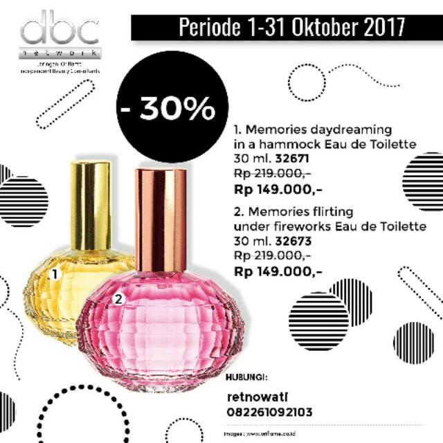 memories eau de toilette
