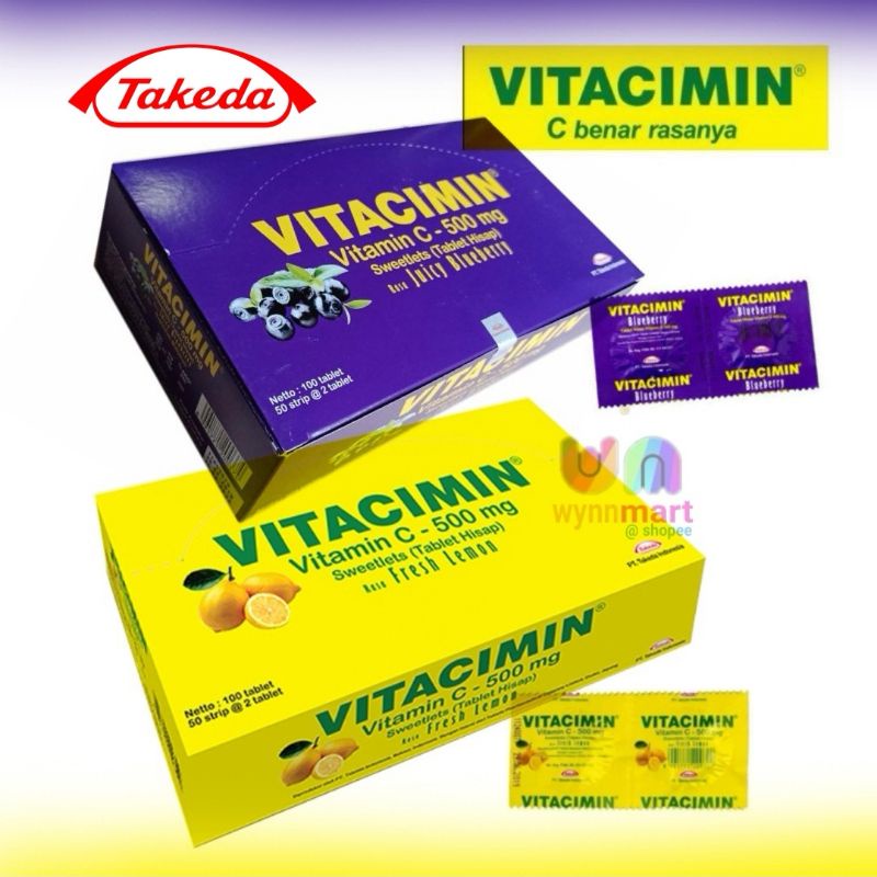 Vitacimin @50 x 2 Tablets / Box