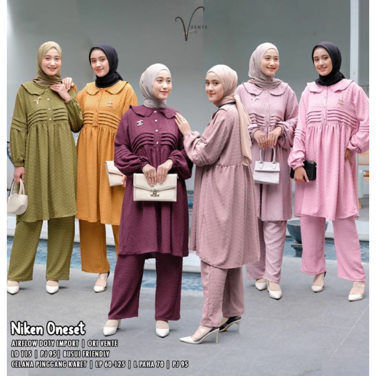SETELAN NIKEN ONE SET BY VENTE