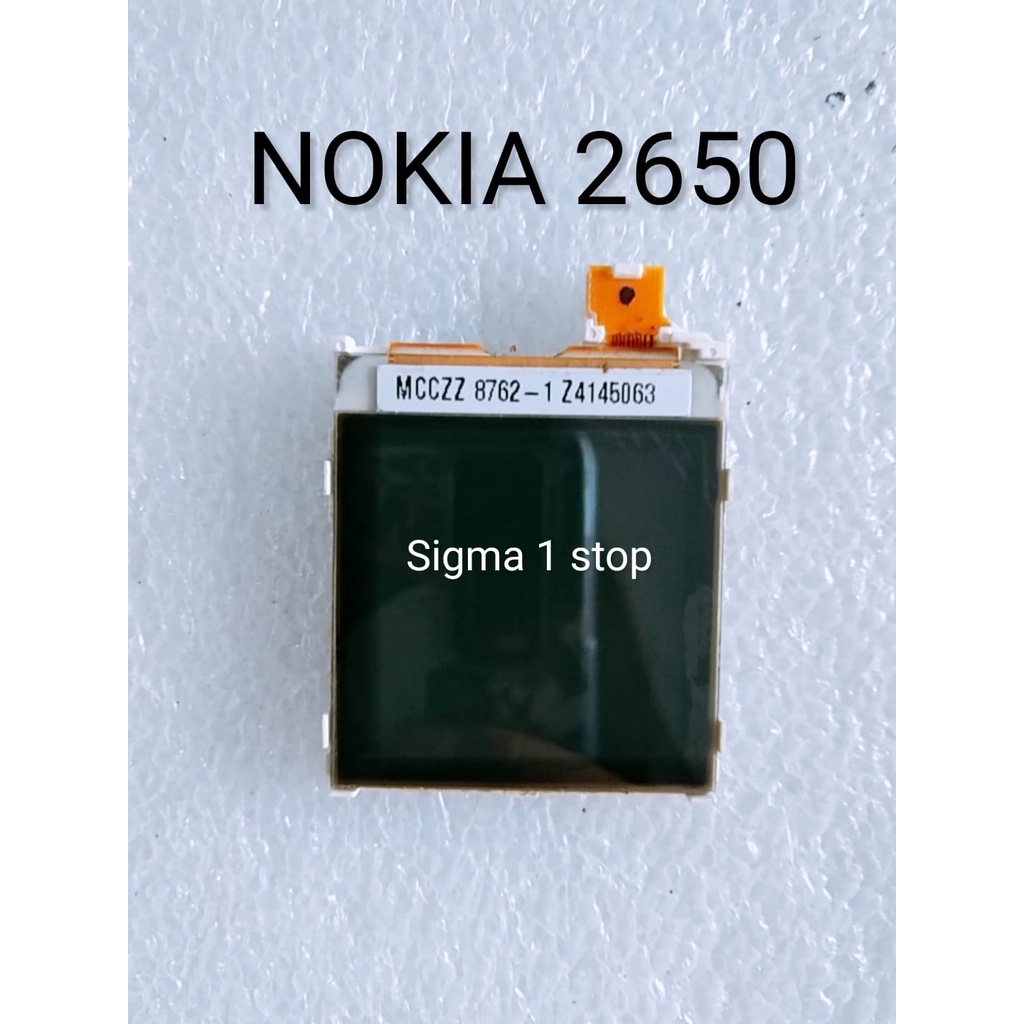 NOKIA 2650   LCD  LAYAR  SCREEN  LCD NOKIA JADUL