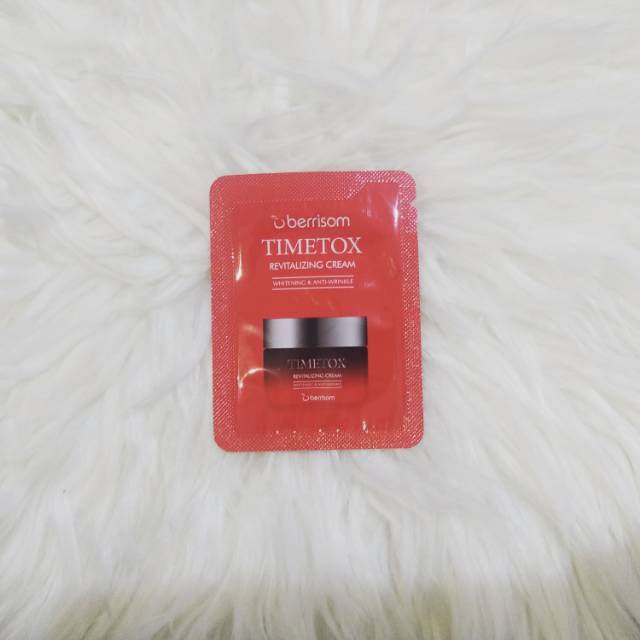 Berrisom timetox revitalizing cream