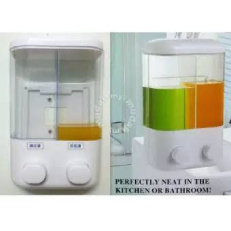 dispenser sabun double