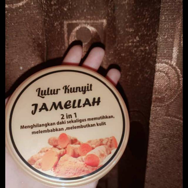 Lulur kunyit jamellah
