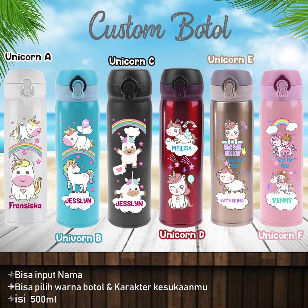 Botol minum custom