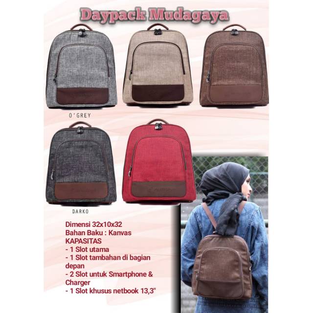 DAYPACK orginal MUDAGAYA radinkaetnik