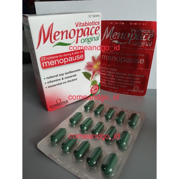 Vitabiotics menopace original 30tablets