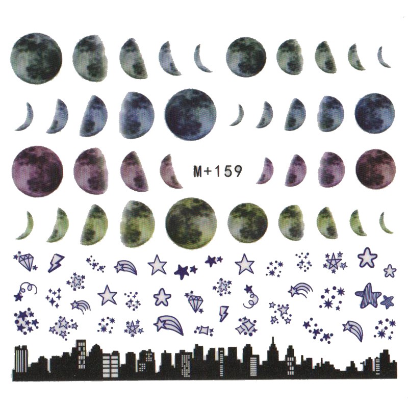 Night Sky Water Decal (M159)