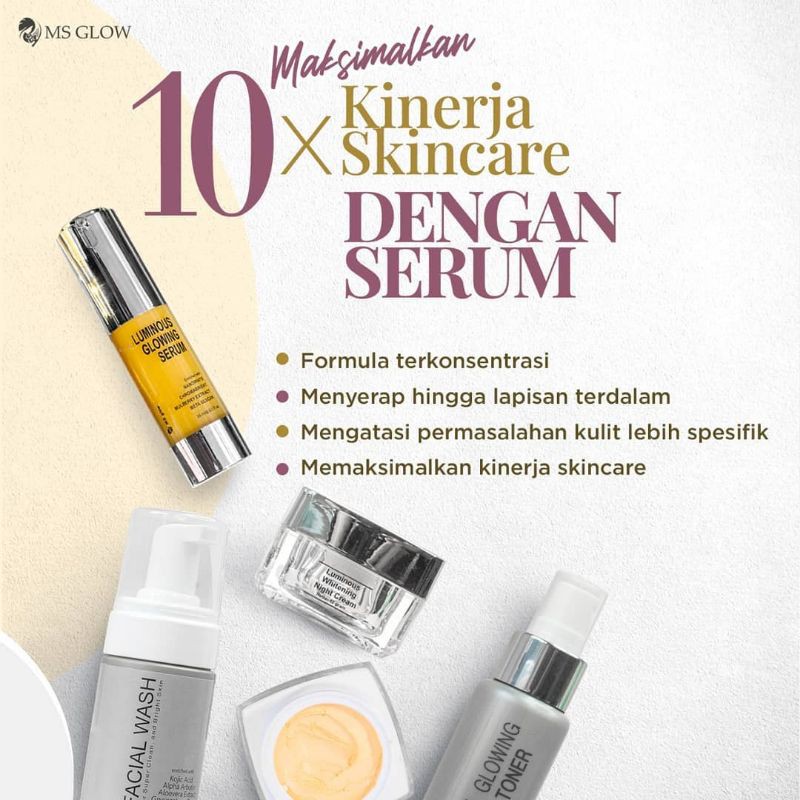 luminous glowing serum