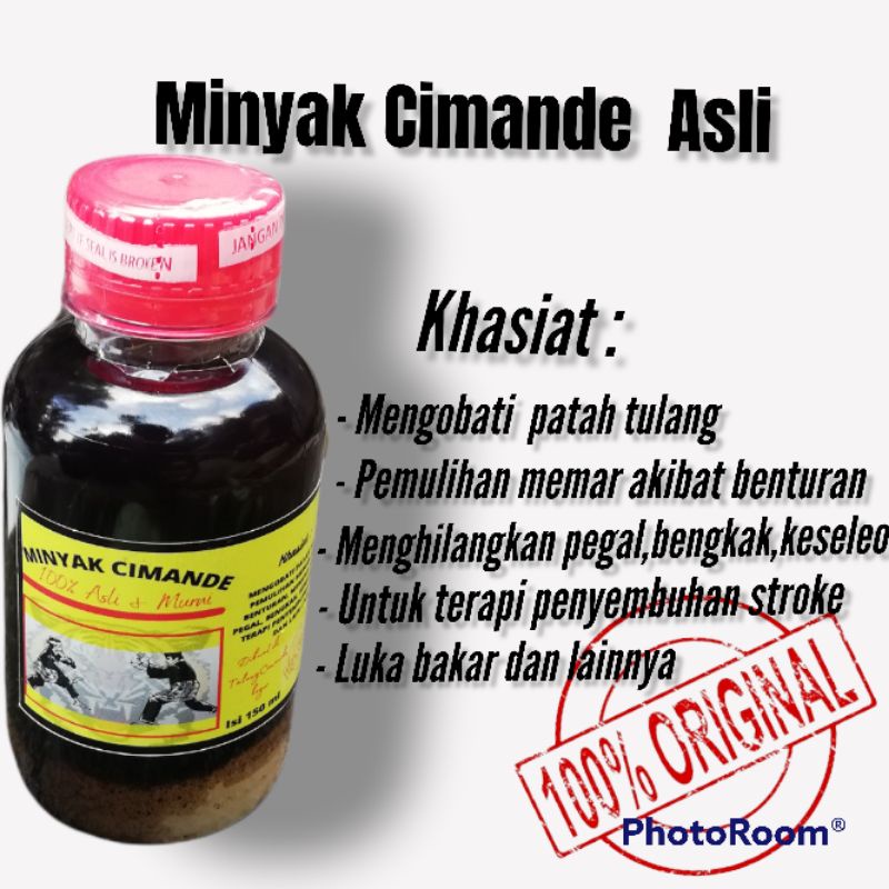 minyak cimande asli