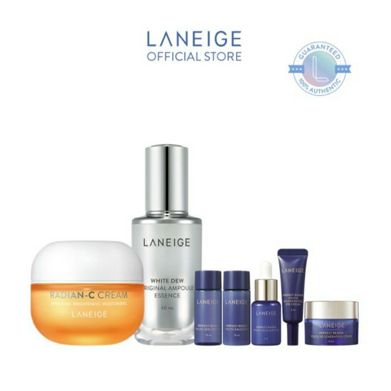Laneige White Dew & Radian C Bundle