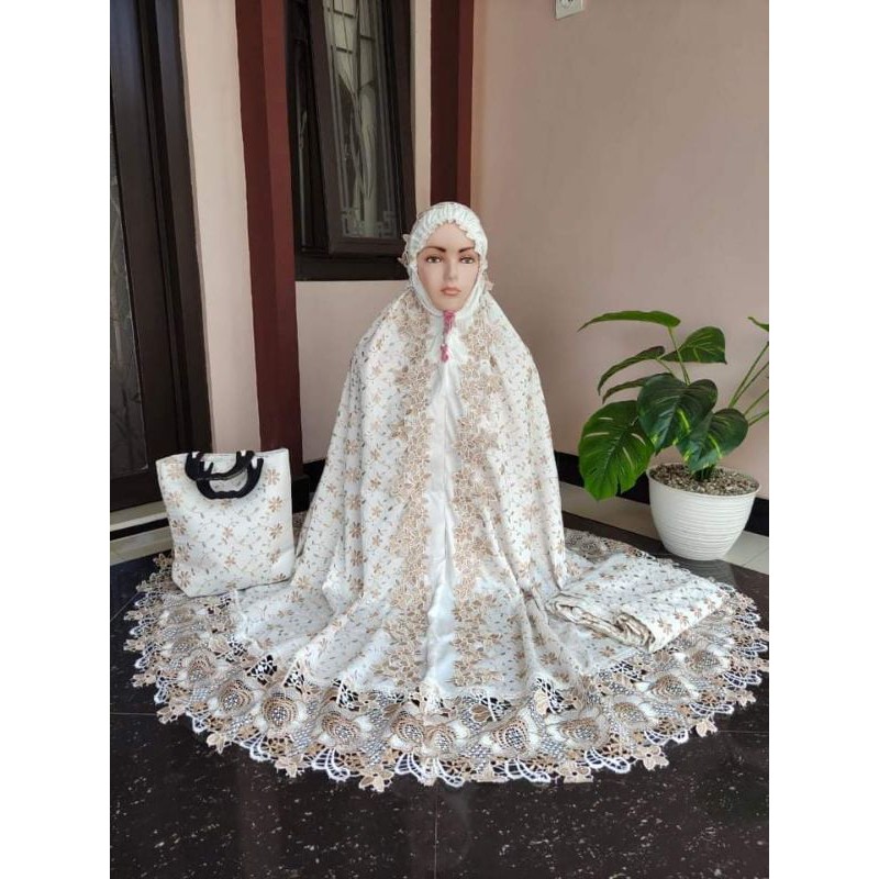 mukena prada terbaru