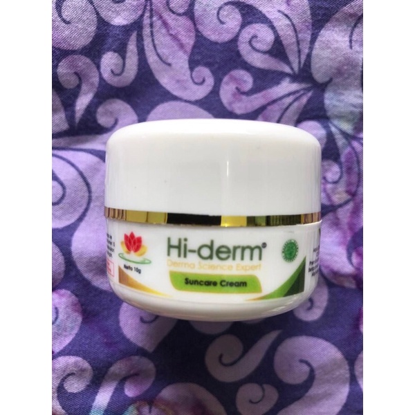 hiderm suncare cream