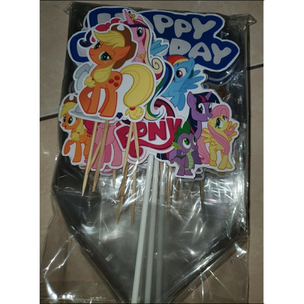 Topper Cake Kuda Pony