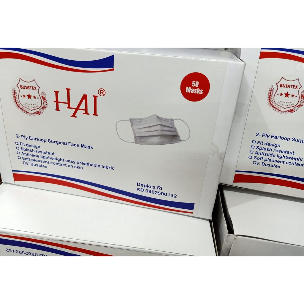 MASKER HAI -50pcs /1BOX