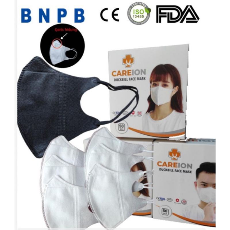 masker duckbill face mask
