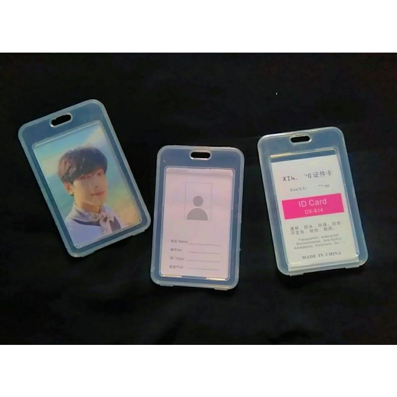 ID Card Holder Transparan