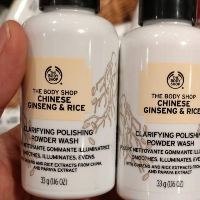 Powder wash