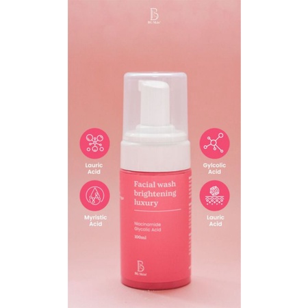 facial wash glowing