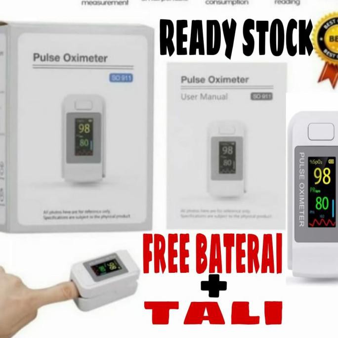 Fingertip pulse ujung jari oximeter oksimeter .