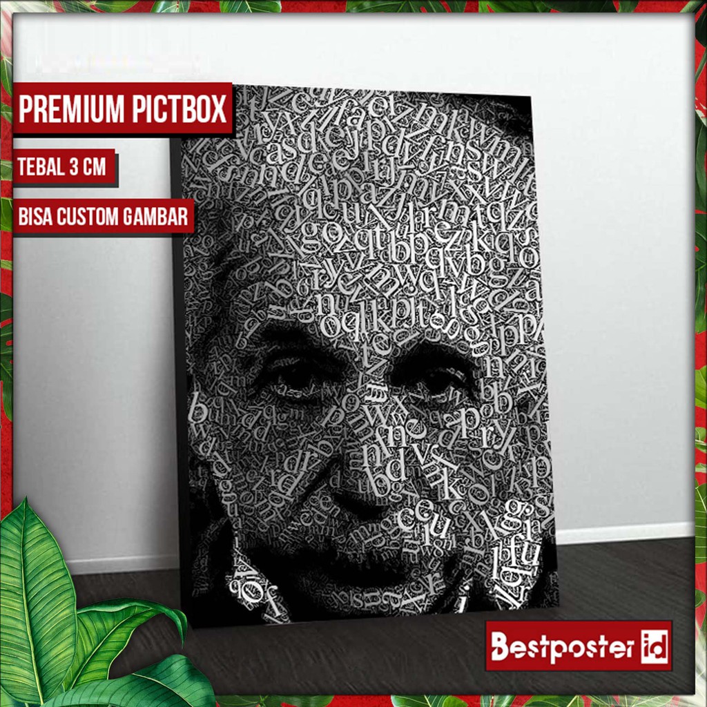 Hiasan Dinding ALBERT EINSTEIN Walldecor 061