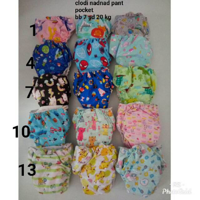 Clodi nadnad pant pocket