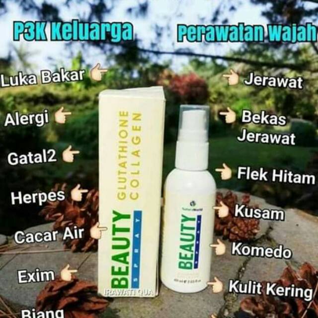Natura beuty spray