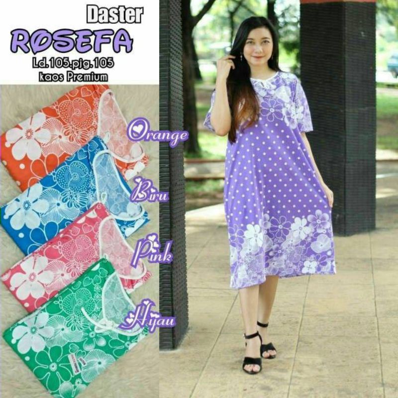 DASTER KAOS MURAH MOTIF BUNGA