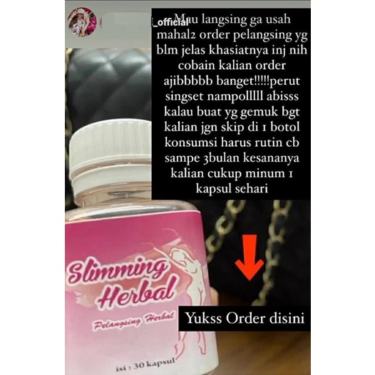 SLIMING HERBAL ANTI GAGAL