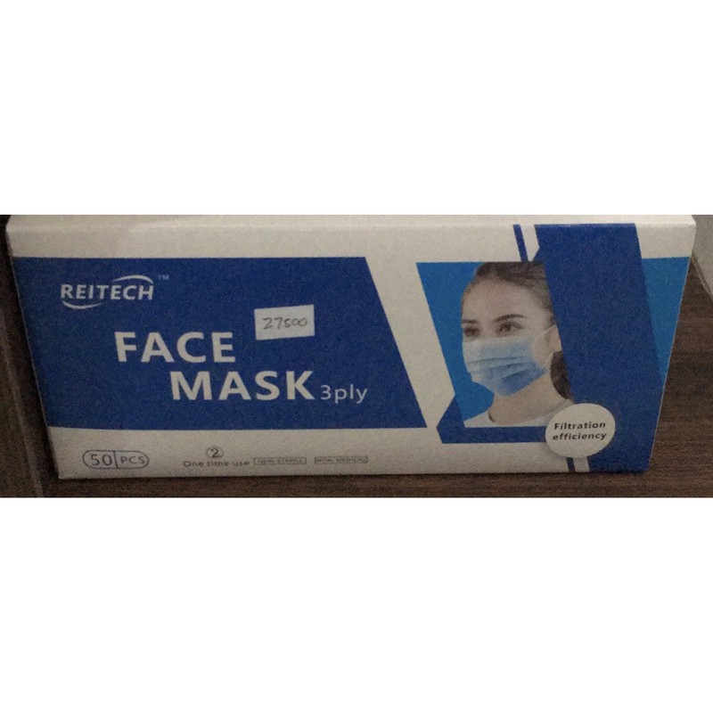 masker 3ply merk ritec