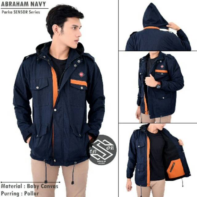 PARKA ABRAHAM NAVY