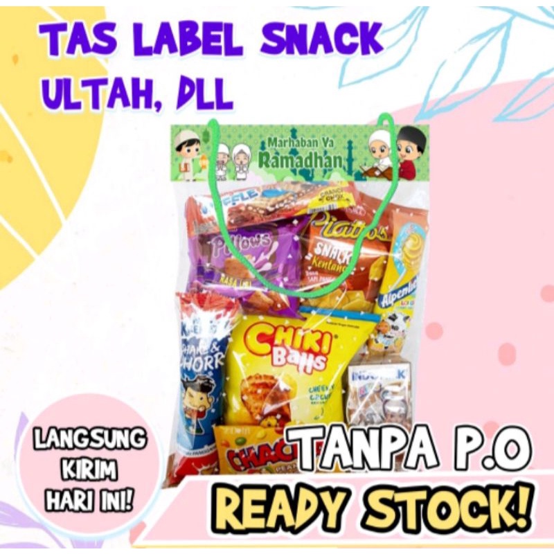 Label Plastik Snack Ultah