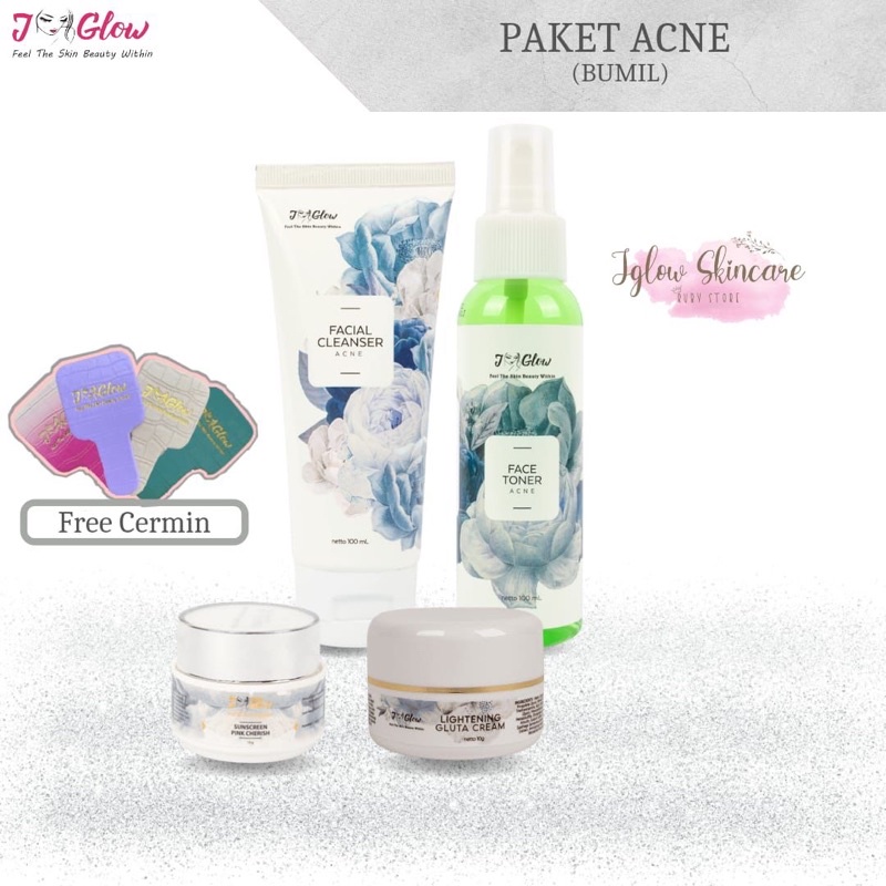JGLOW PAKET ACNE (BUMIL)