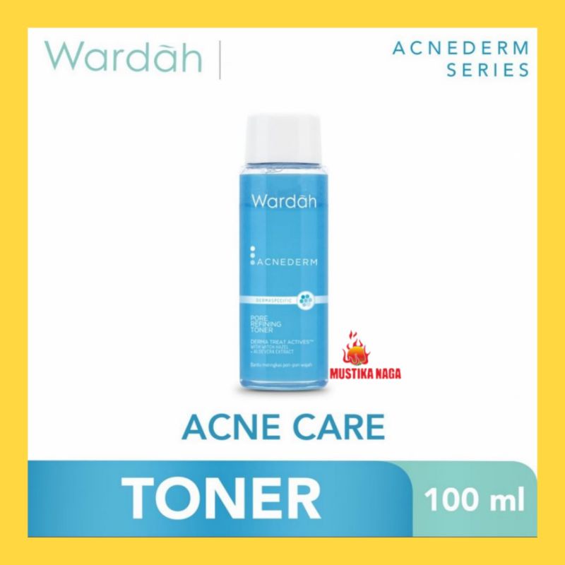 Wardah acnederm pore refining toner 100ml