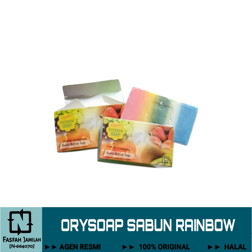 ORYSOAP RAINBOW SOAP