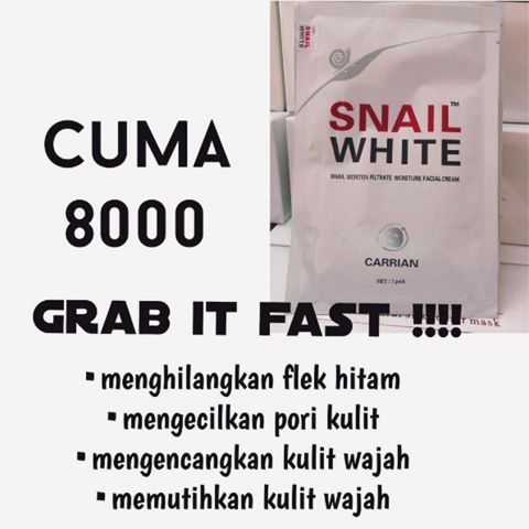 SNAIL WHITE