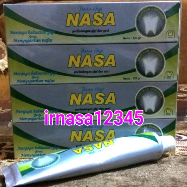 pasta gigi nasa