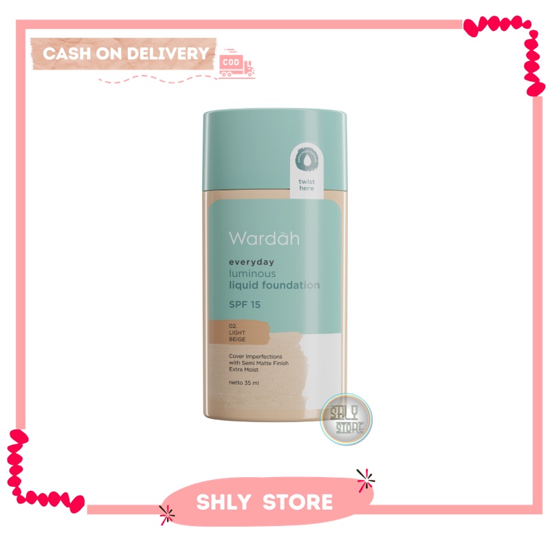 Wardah Everyday Luminous Liquid Foundation