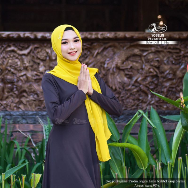 pashmina tali yoselin by Razqa